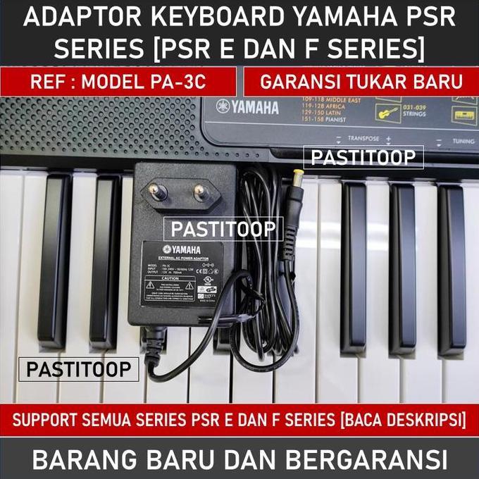 TERBARU ADAPTOR KEYBOARD YAMAHA PSR E 333 343 373