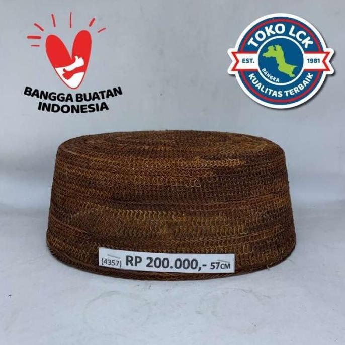 Kopiah Resam / Peci / Songkok Asli Bangka Dari Toko LCK BAN