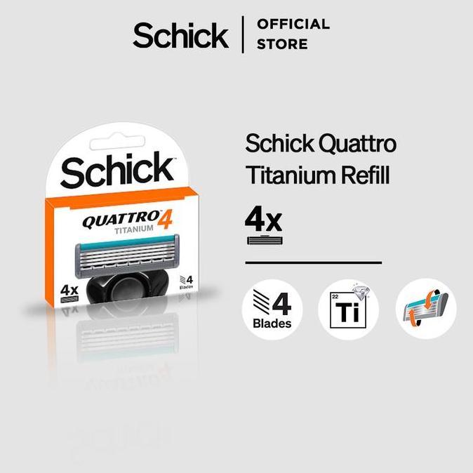 Schick Alat Cukur Quattro Titanium Refill