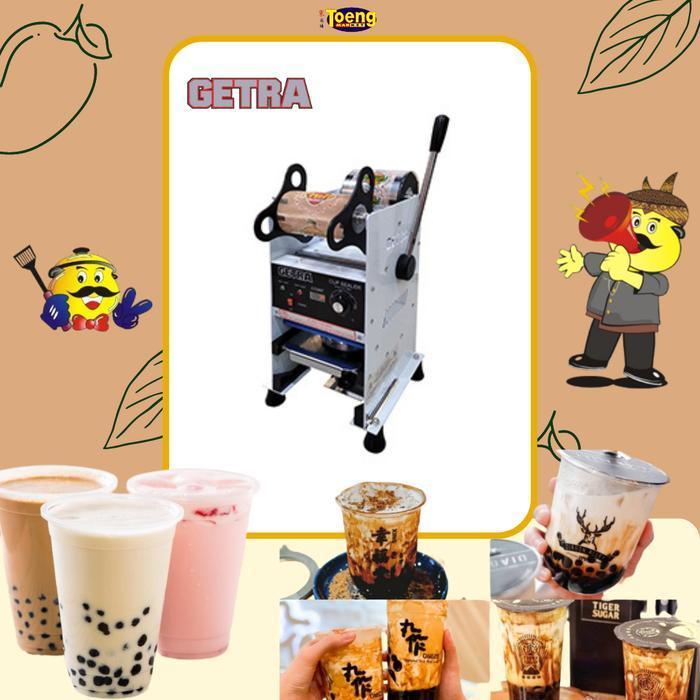 CUP SEALER GETRA / MESIN CUP SEALER / MESIN PENYEGEL TUTUP GELAS GETRA
