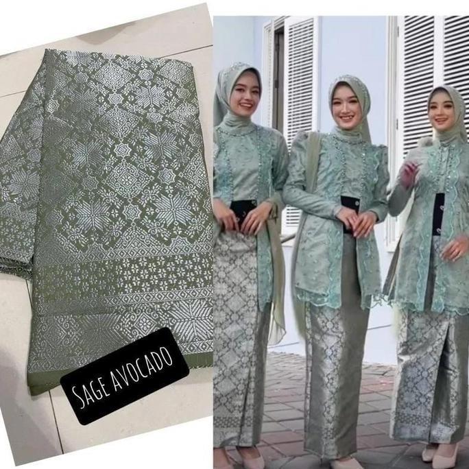 Rok songket // rok lilit songket siap pakai // rok bridesmaid // bawahan kebaya // Kain songket tenu