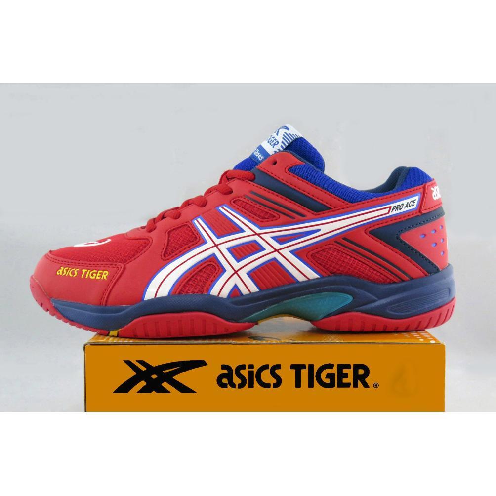 Terbaru [Diskon Obral] Sepatu Tenis Asics Tiger Model Pr.Ace Low Original Indonesia Tennis