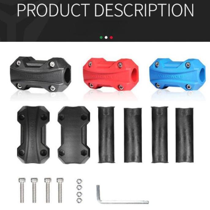 Promo Motowolf Crashbar Protector Pelindung Crashbar adv 160 Yamaha Original Motorcycle Diskon
