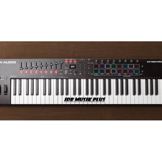 TERBARU KEYBOARD CONTROLLER 61 KEYS M-AUDIO OXYGEN PRO 61 ORINAL M AUDIO