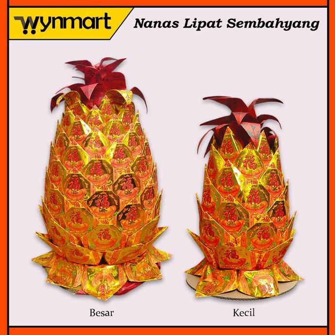 Kertas Sembahyang Nanas Lipat Imlek