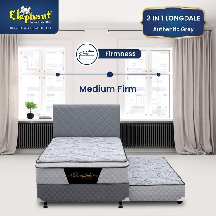 Springbed / Kasur 2 in 1 Elephant Longdale Rebounded