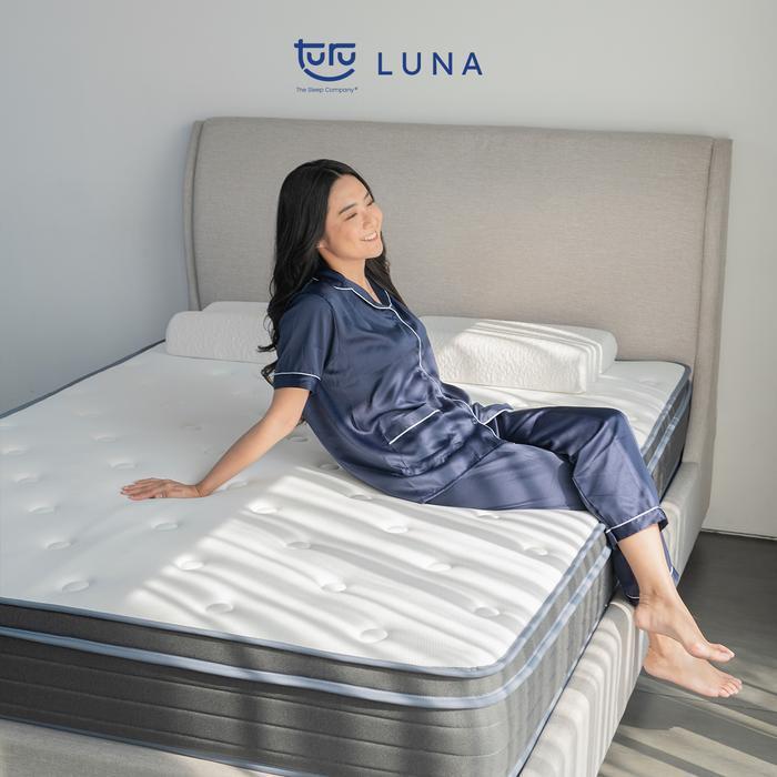 Kasur Busa Premium TURU LUNA Plush Top Natural Latex ukuran 120x200