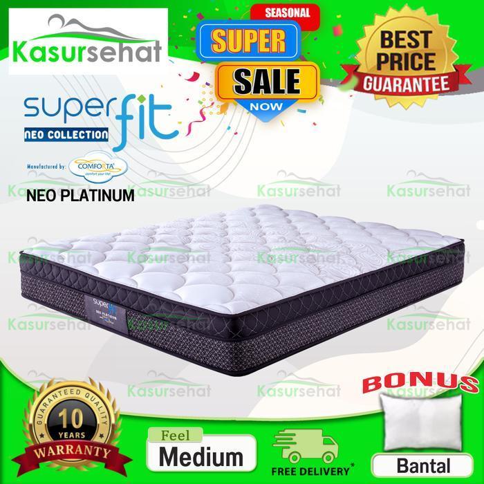 Comforta SuperFit Kasur Springbed Neo Platinum - Kasur Saja 180x200