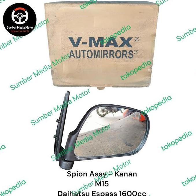 V-Max Manual Mirror / Spion Kanan (Rh) Daihatsu Espass
