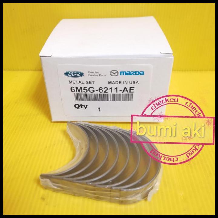 TERLARIS METAL JALAN CONROD STD 0.25 0.50 FORD FIESTA 1400CC 1500CC & ECOSPORT 