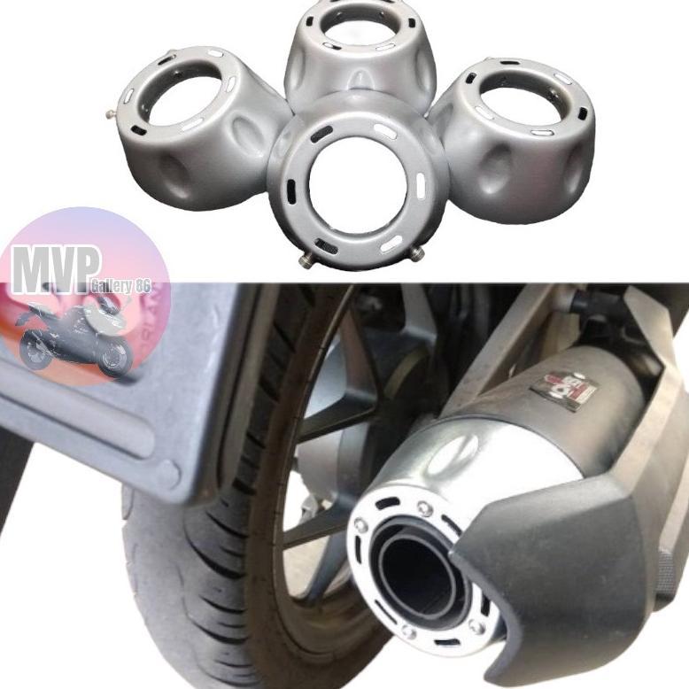 Corong Knalpot Matic End Muffler Universal Buat Vario ,Mio ,Beat ,Scoopy ,Fino ,Genio ,X Ride ,Soul 