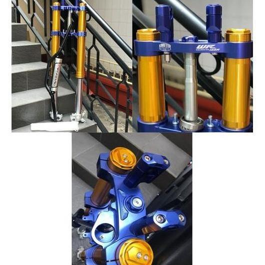 new USD UP SIDE DOWN DELKEVIC REAL JUMP YAMAHA WR 155 R TERBARU murah