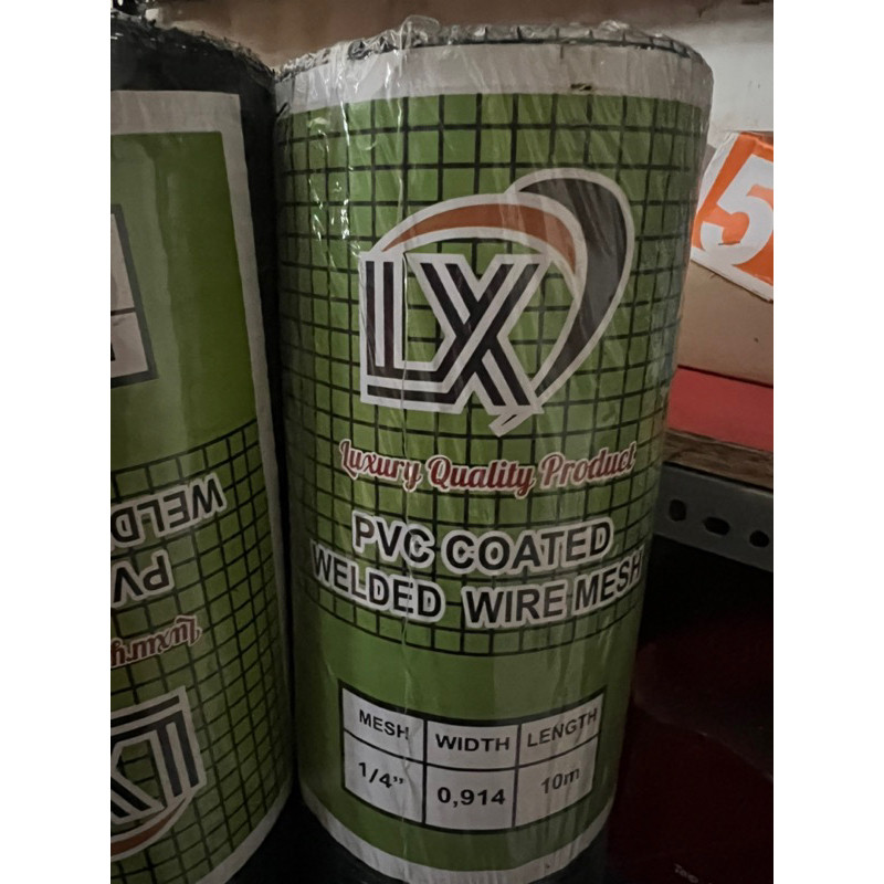 Kawat Loket Pvc Hijau 1 Rol 10 Meter |  Kawat Kandang Ayam Burung Kawat Taman