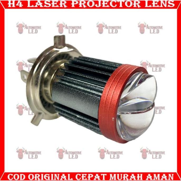 VASRUFK ORIGINAL H4 LASER HYPER LAMPU LED MOTOR H4 LASER 2 WARNA | LED H4 LASER MOTOR UNIVERSAL | BO