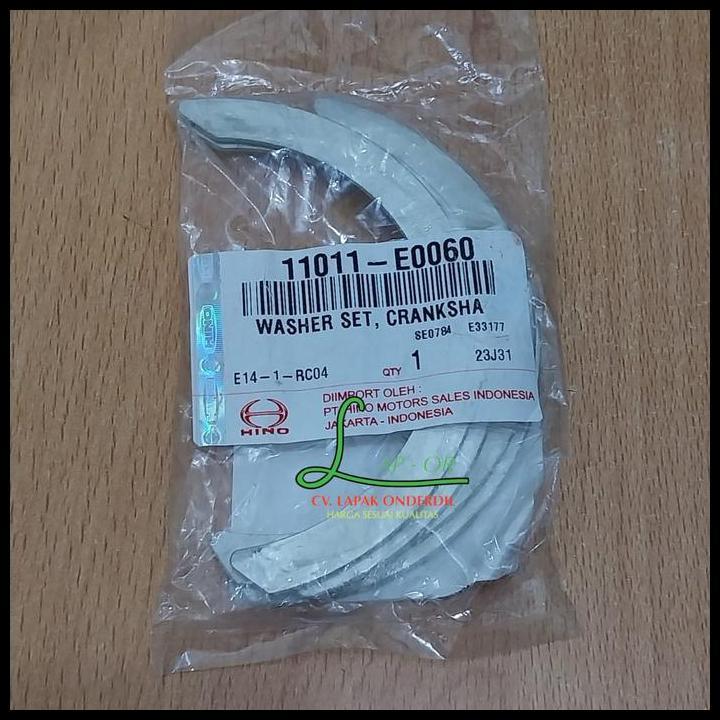 DISKON METAL BULAN WASHER THRUST JO5E JO8E KOBELCO SK200-8 HINO LOHAN FM260JD FG235JD 11011-E0060 