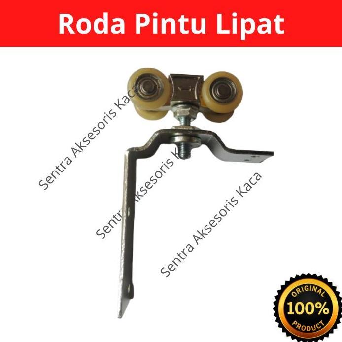 Roda Rel Track Sliding Pintu Lipat