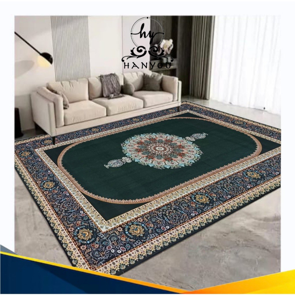 Hanyou - Karpet Eropa Polyester Tebal 5 Mm Aestethic