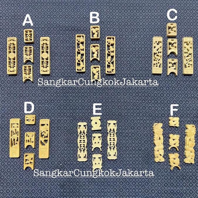 NEW PRICE - Aksesoris Sangkar Cungkok Variasi Kandang Besar Wambi Murai Bambu 1,5cm