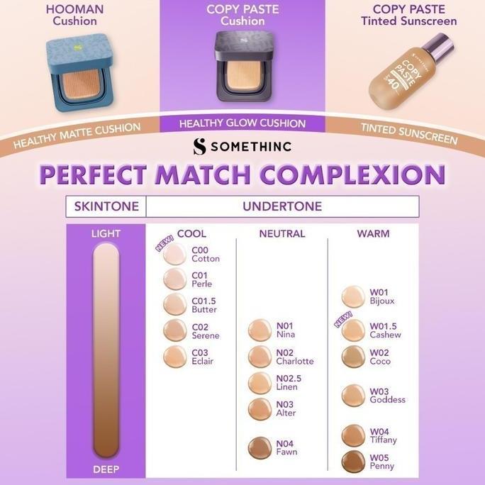 TERBARU - SOMETHINC Copy Paste Breathable Cushion Original / Cushion Somethinc - SOMETHINC Hooman Br