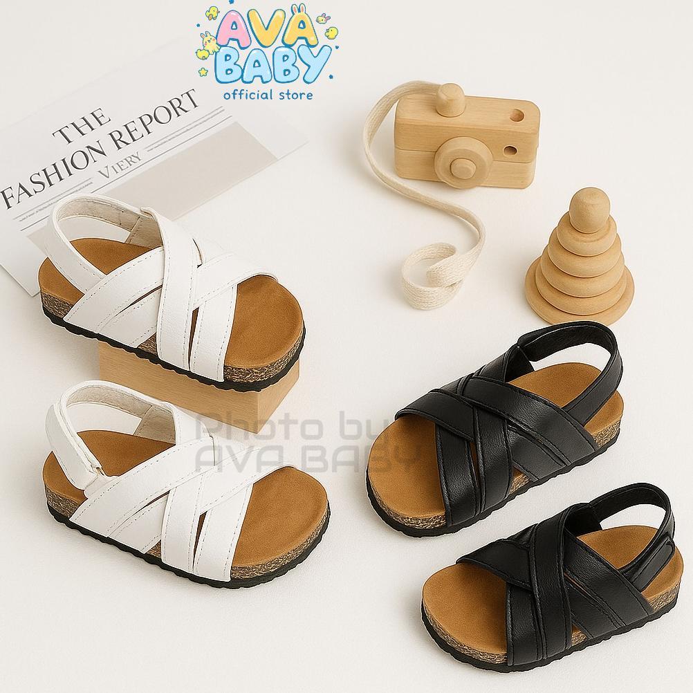 FREE ONGKIR AVA BABY SANDAL ANAK LAKI-LAKI DAN PEREMPUAN USIA 1-5 TAHUN MODEL PUYUH TALI BELAKANG SE