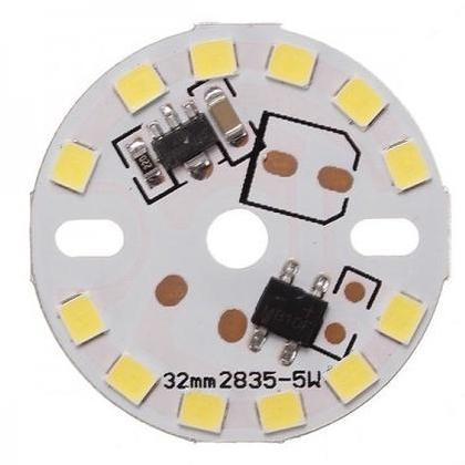 KOQOZIE PCB BULAT LED SMD 2835 PUTIH AC 220V 3