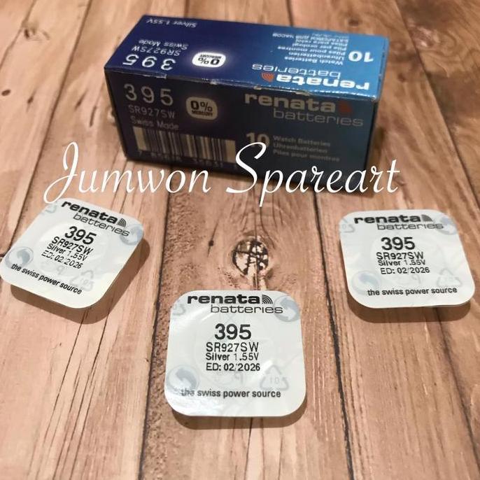 Renata 927 Batrai Battery Batre Jam Tangan SR927SW Renata 395
