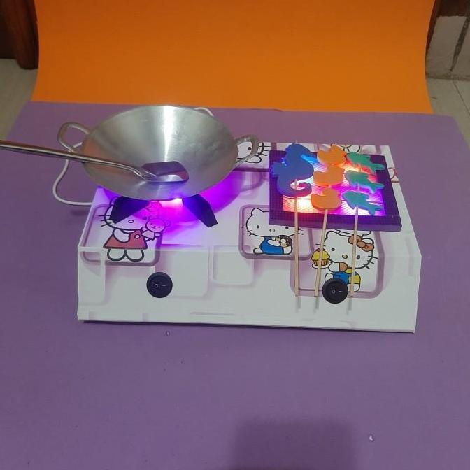 kompor mainan bisa nyala