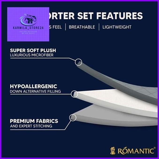 Sprei Set Kingdoms by ROMANTIC Bamboo velvet motif amerika