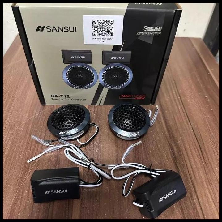 TERLARIS TWEETER AUDIO SANSUI SA-T12 / TWEETER AUDIO MOBIL HIGH QUALITY BY SANSUI 