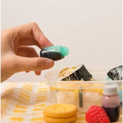 Wadah Kecap Saus Bento Mini Botol Kecap Saus Bekal Anak Bahan plastik
