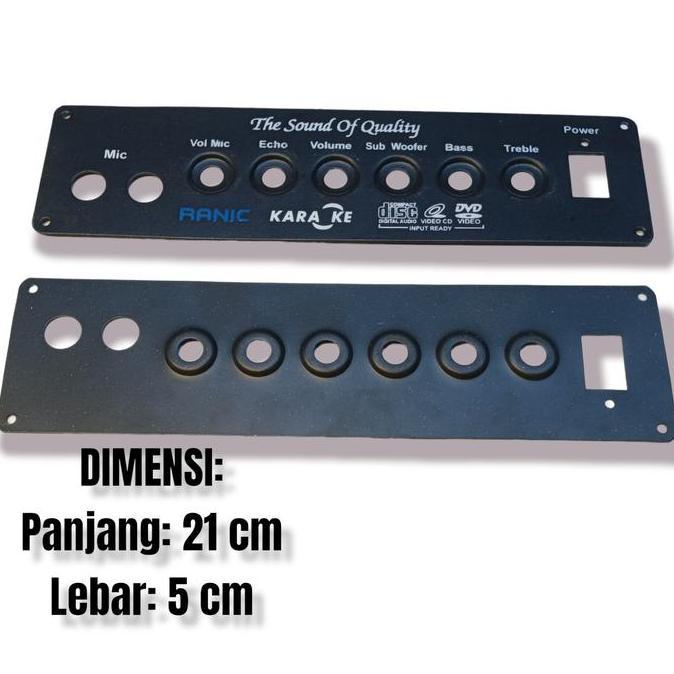 KOQOZIE panel box bok power amplifier aktif speaker mic echo subwoofer