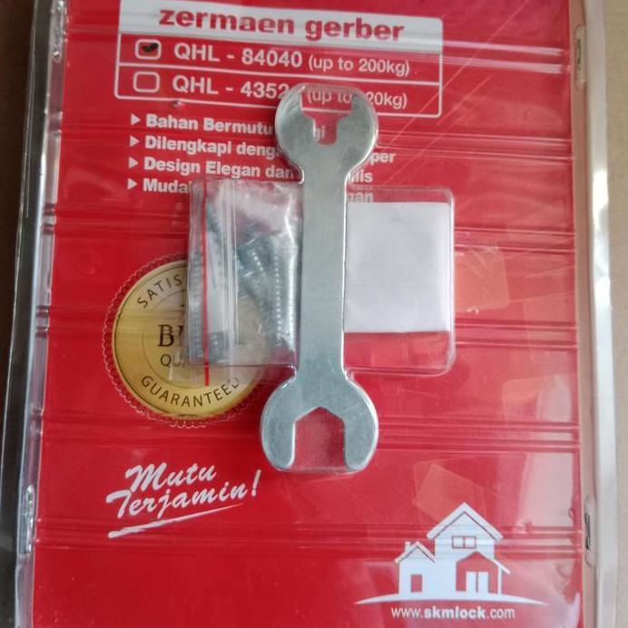 Gerber Zermaen rail pintu geser real bearing premium murah