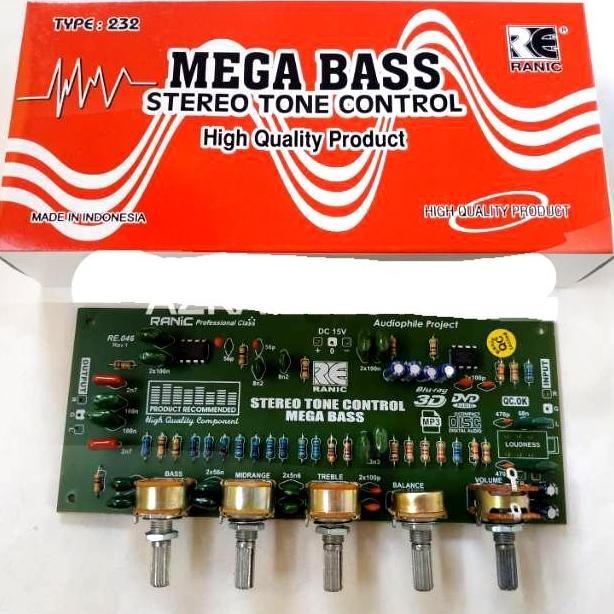 KOQOZIE kit tone control setereo mega bass