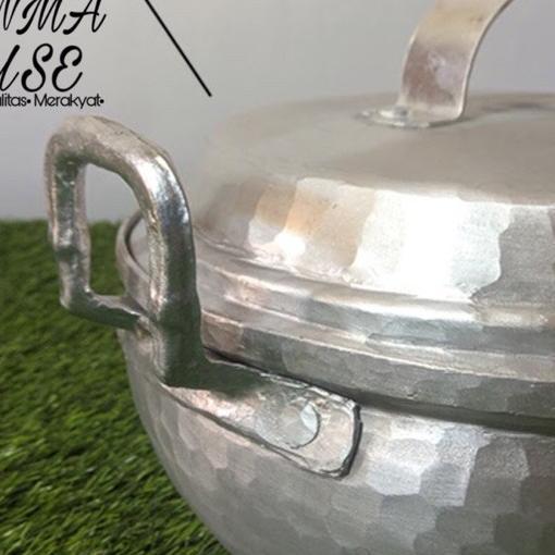 Panci Sayur 30 Cm Bahan Tebal Anti Lengket | Panci Alumunium Garut | Panci Sayur Khas Garut