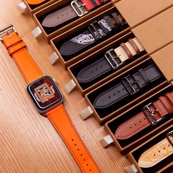 Thebest- Leather Strap Band for Apple Watch Ultra 2 49mm 9 8 7 45mm 41mm 6 SE 44mm 40mm 38mm 42mm Si