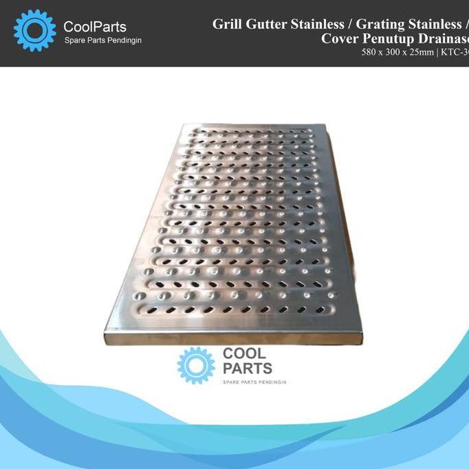 Grill Gutter Stainless/ Grating Stainless / Cover Penutup Drainase