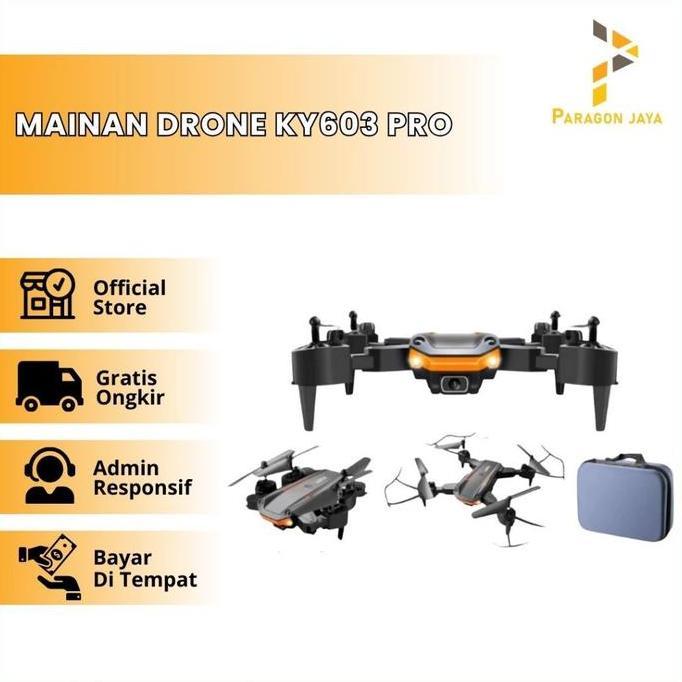 ZCXVC Rc Drone KY603 Pro Drone 4K Dual Camera Mini Drone Kamera