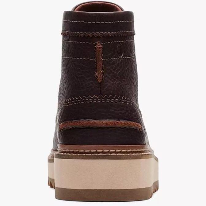 Ready Clarks Clarkhill Hi Original Men's Boots Leather - Dark Brown