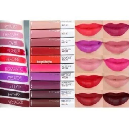PROMO TERBATAS - Maybelline SuperStay Super Stay Matte Ink Lip Cream Color \ Coffee Edition 5ml Lips