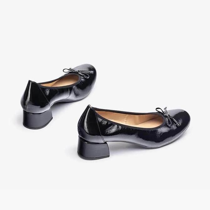Ready UNISA LACOR By Linea Original Sepatu Heels Wanita Leather - Black