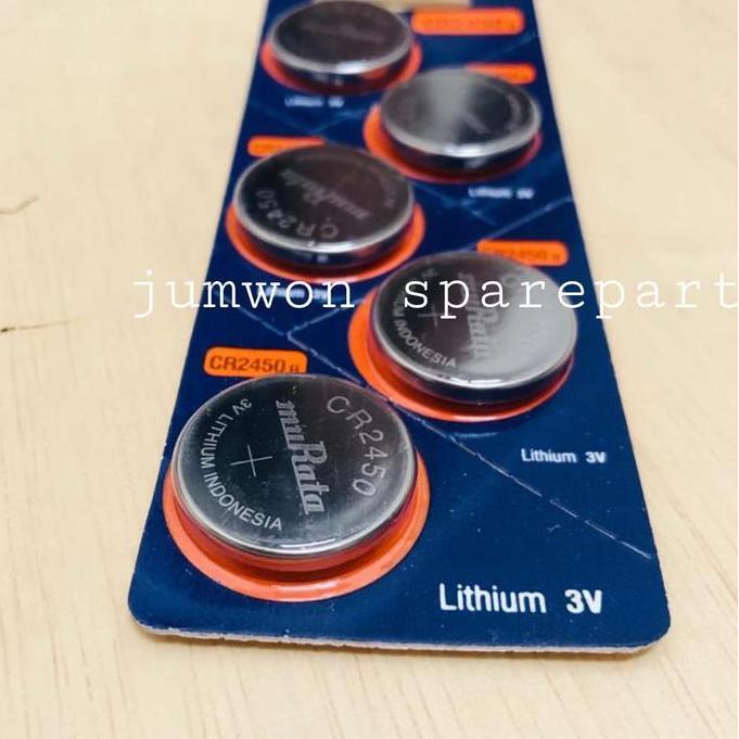 Ready BATERAI BATRE BATRAI BATTERY MURATA CR2450 MURATA 2450 ORIGINAL