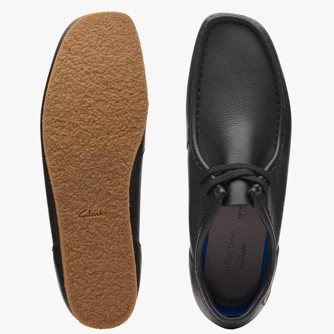 Ready CLARKS Shacre II Run Original Loafers Pria Leather - Black