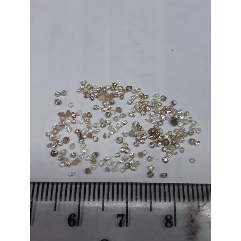 Lantakan Banjar Intan Mentah Natural Diamond Rough Uk Kecil