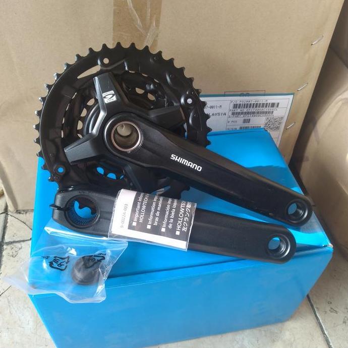 gir crankset crank set shimano original altus MT210 hollowtech 2 HT2 40T 30T 22T 3 speed triple sepe