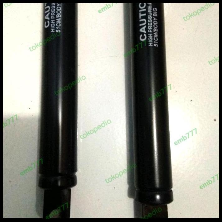 TERLARIS HIDROLIK SHOCK BAGASI /SHOCK KAP MESIN 51CM 35-40KG UNIVERSAL 