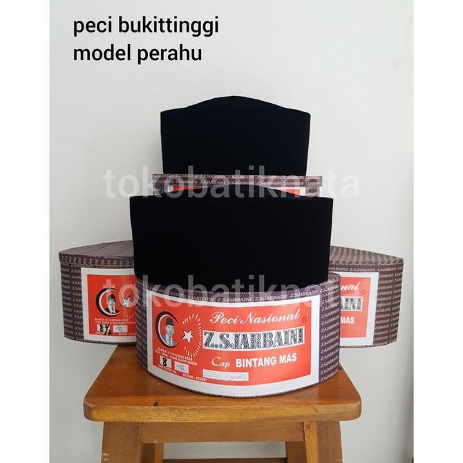peci bukittinggi songkok nasional cap BINTANG MAS, Z SJARBAINI