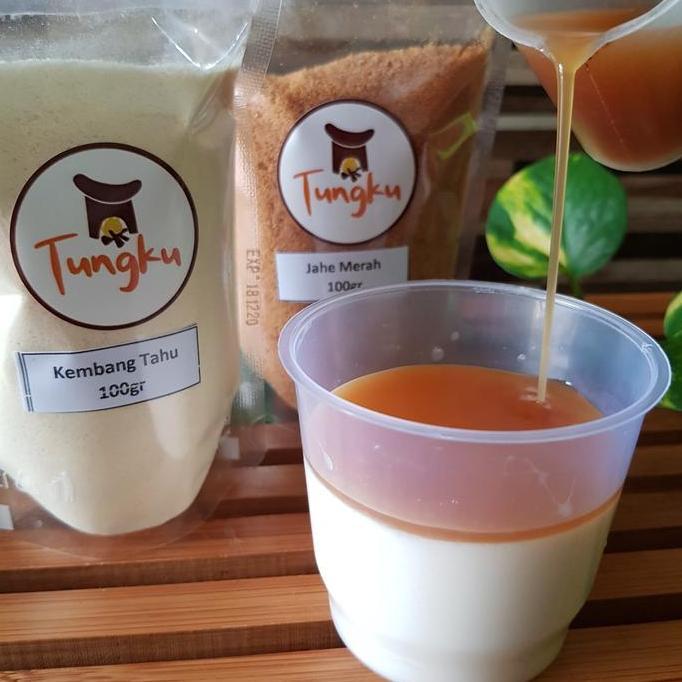 TUNGKU - Paket Hemat Bubuk Kembang Tahu + Bubuk Jahe Instant