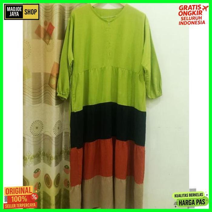 New (Cod) Gamis Midi Fuji / Gamis Midi / Gamis Midi Pelangi / Gamis Midi Terbaru