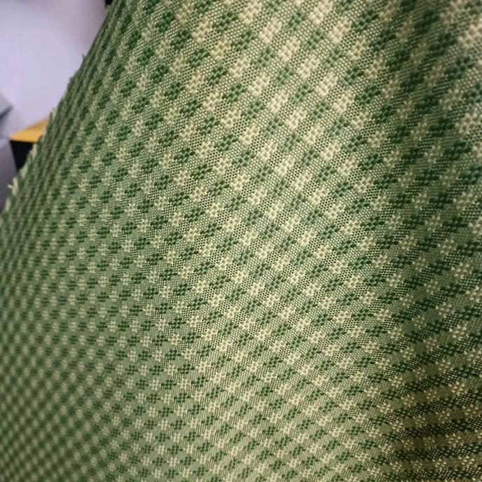 Kain Jok Mobil Tartan Fabric warna Hijau