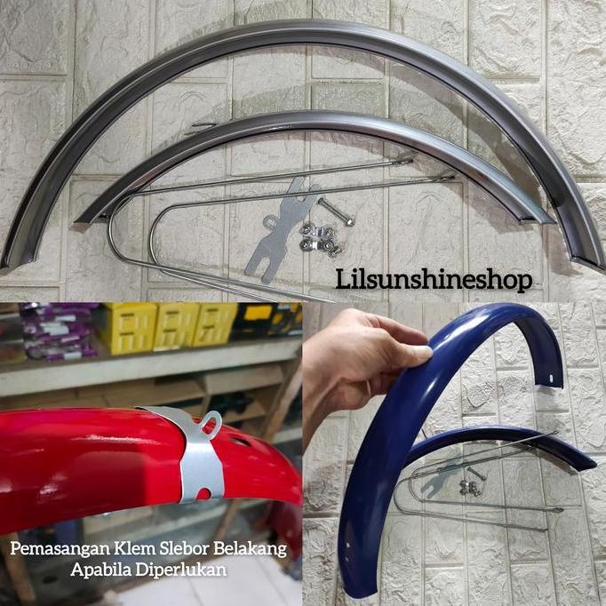 Spakbor Slebor Sepeda 20 Lipat Seli Mini CTB Khusus Rem U-Brake Dan V-Brake